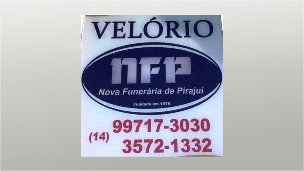 Nova Funerária - Ninho Gomes