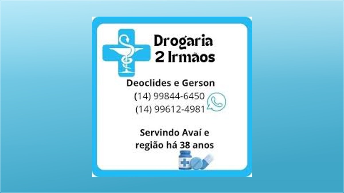Drogaria Dois Irmãos de Avaí