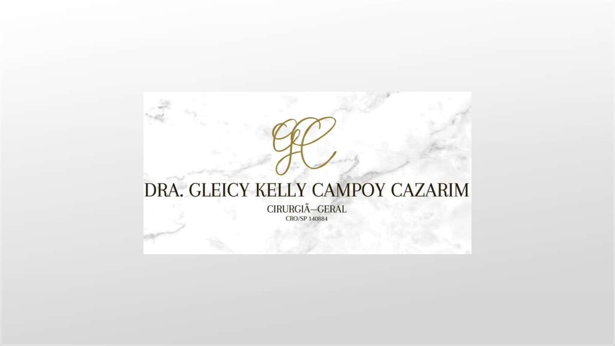 Consultório Dra. Gleicy Kelly Campoy